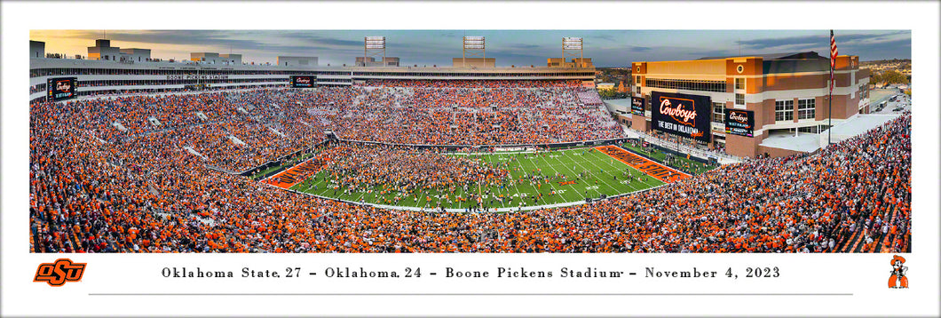 Oklahoma State Cowboys Bedlam Boone Pickens Stadium Panoramic Picture