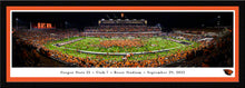 Oregon State Beavers Reser Stadium Storm The Field Panoramic PIcture
