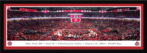 Ohio State Buckeyes Women's Basketball Value City Arena Panoramic Picture