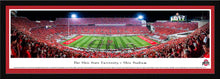 Ohio State Buckeyes Ohio State Buckeyes Marching Band Script Ohio Stadium Panoramic Picture