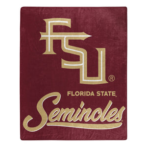 Florida State Seminoles Plush Throw Blanket -  50"x60"