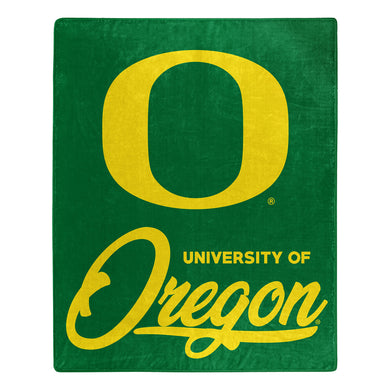 Oregon Ducks Plush Throw Blanket -  50
