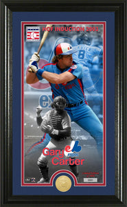 Gary Carter Montreal Expos Hall of Fame Supreme Bronze Coin Photo Mint