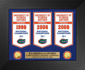 Florida Gators National Champions Deluxe Banner Collection