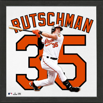 Adley Rutschman Baltimore Orioles IMPACT Jersey Frame