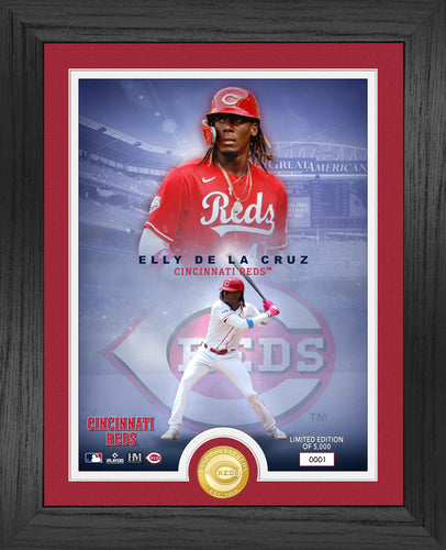 Elly De La Cruz Cincinnati Reds Legends Bronze Coin Photo Mint