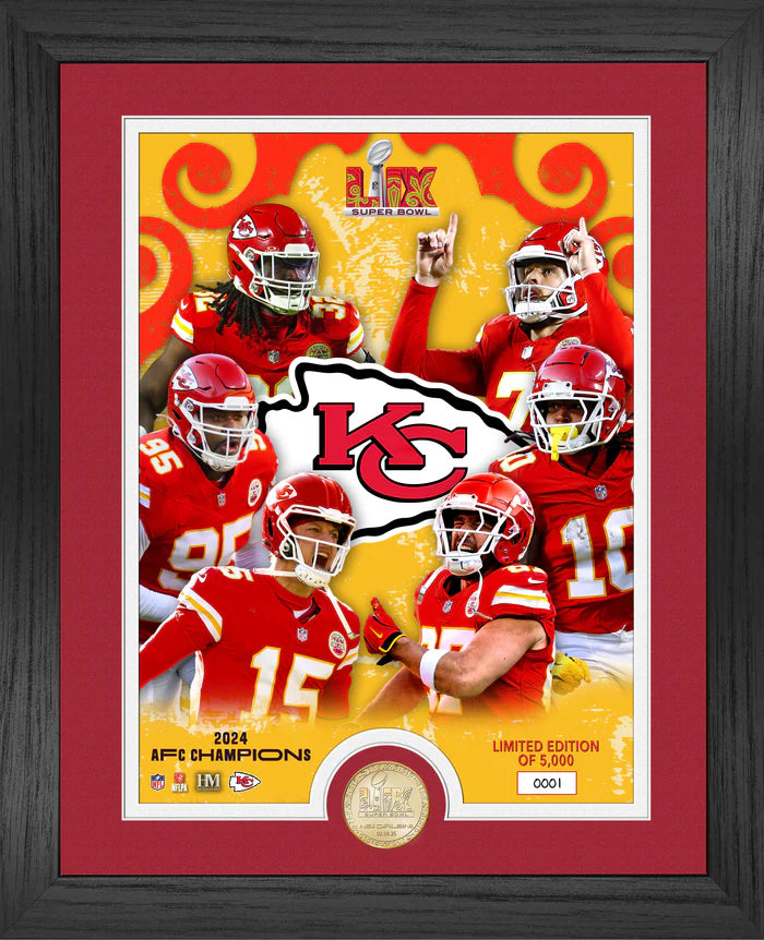 Kansas City Chiefs Super Bowl LIX Team Force Photo Mint