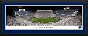 Penn State Nittany Lions White Out Stadium Panoramic Picture