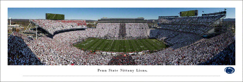 Penn State Nittany Lions Helmet Stripe The Stadium Panoramic Picture