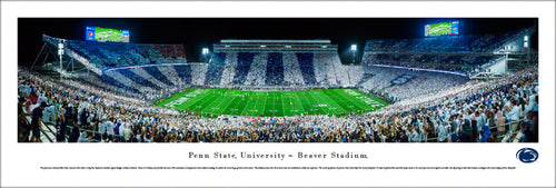 Penn State Nittany Lions Stripe The Stadium Panoramic Picture