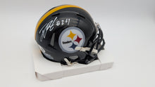 Joey Porter Jr Pittsburgh Steelers Signed Mini Helmet JSA