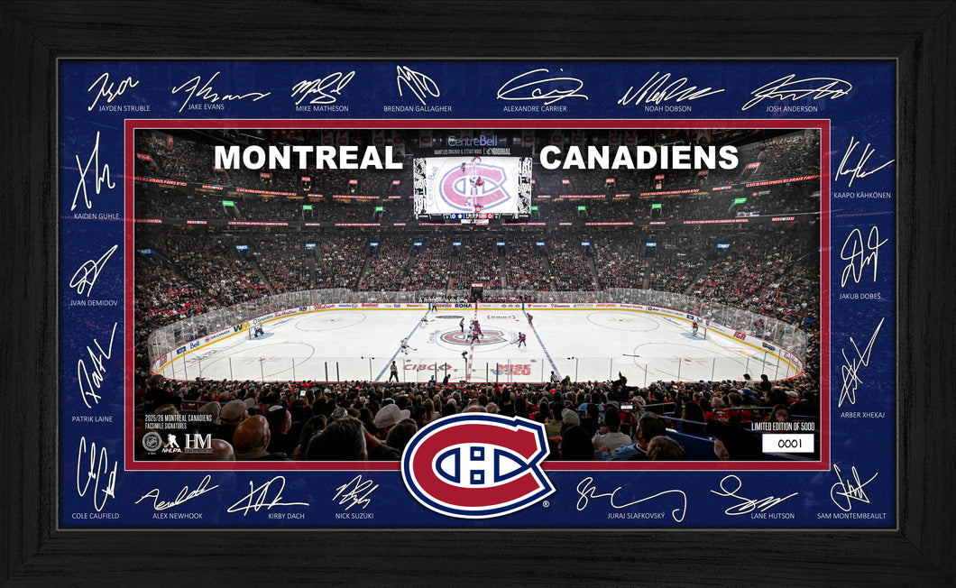 Montreal Canadiens 2025 Signature Rink