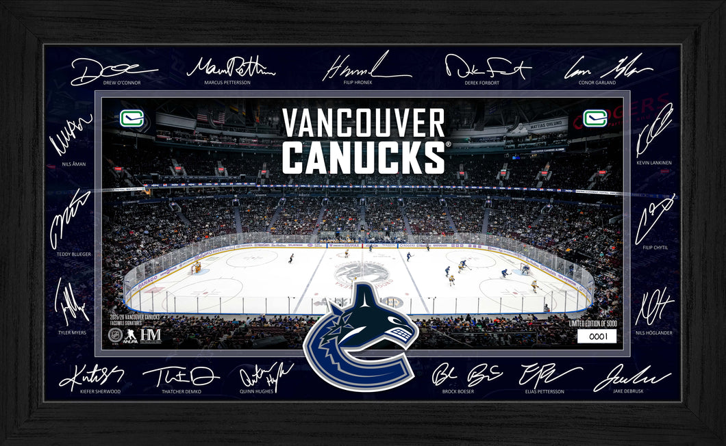 Vancouver Canucks 2025 Signature Rink