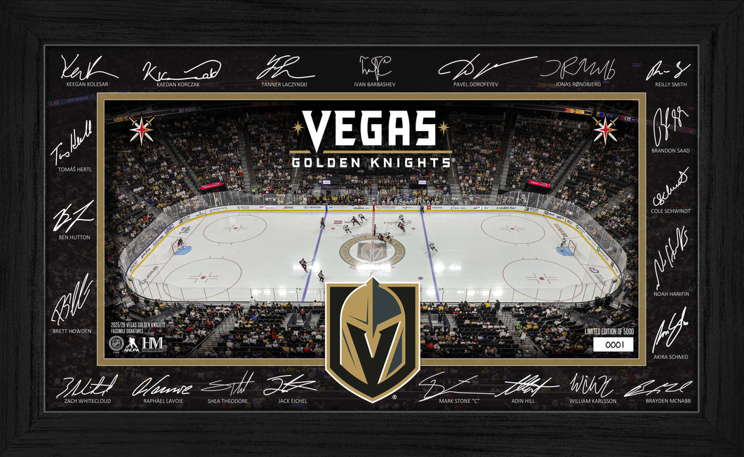 Vegas Golden Knights 2025 Signature Rink