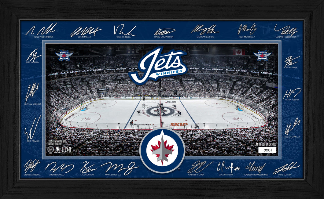 Winnipeg Jets 2025 Signature Rink