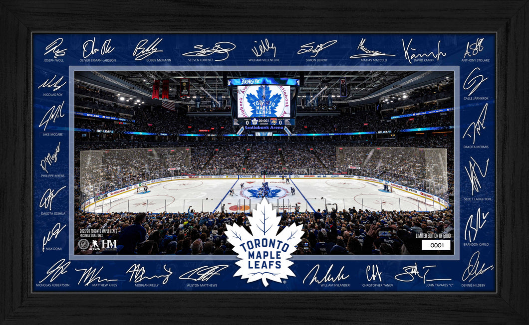 Toronto Maple Leafs 2025 Signature Rink