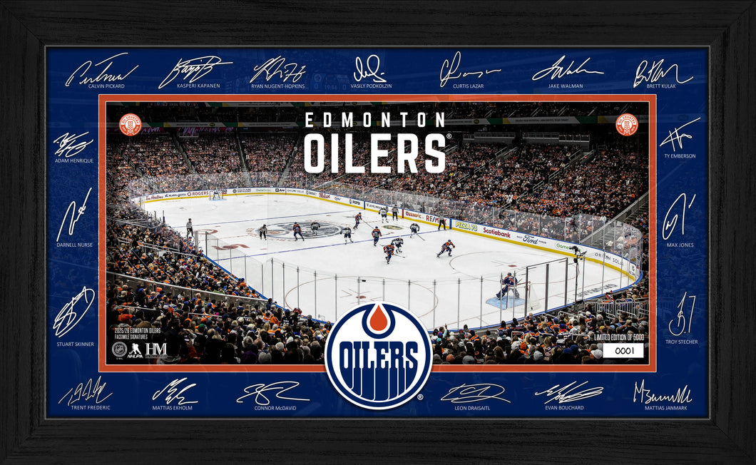 Edmonton Oilers 2025 Signature Rink