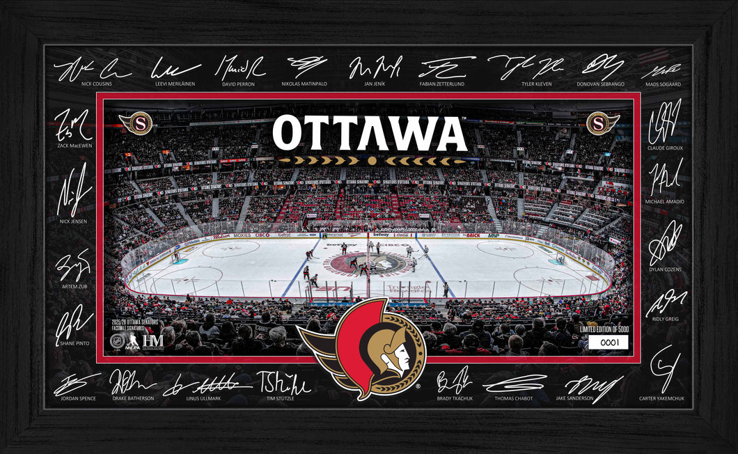 Ottowa Senators 2025 Signature Rink