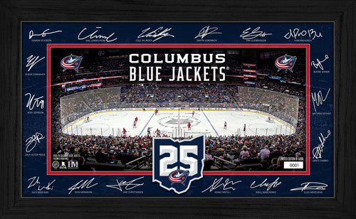 Columbus Blue Jackets 2025 Signature Rink