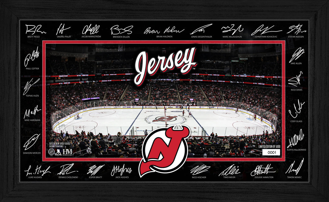 New Jersey Devils 2025 Signature Rink