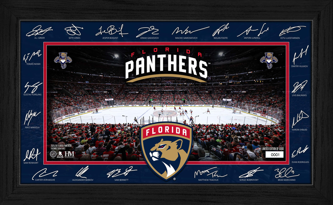 Florida Panthers 2025 Signature Rink