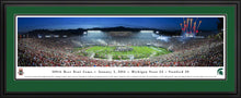 Michigan State Spartans 2014 Rose Bowl Champions Panoramic PIcture
