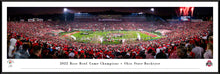 Ohio State Buckeyes 2022 Rose Bowl Champions Panoramic Picture