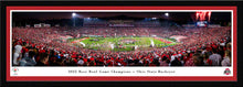 Ohio State Buckeyes 2022 Rose Bowl Champions Panoramic Picture
