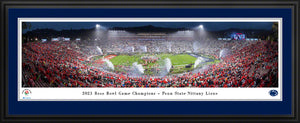 Penn State Nittany Lions 2023 Rose Bowl Champions Panoramic Picture