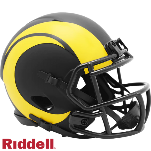 Los Angeles Rams Eclipse Riddell Speed Mini Helmet