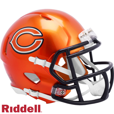 Chicago Bears Riddell Flash Speed Mini Helmet