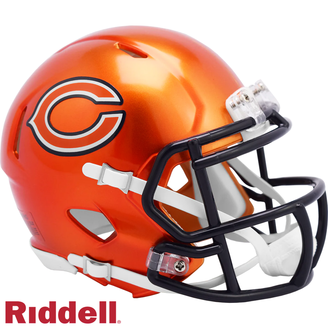 Chicago Bears Riddell Flash Speed Mini Helmet