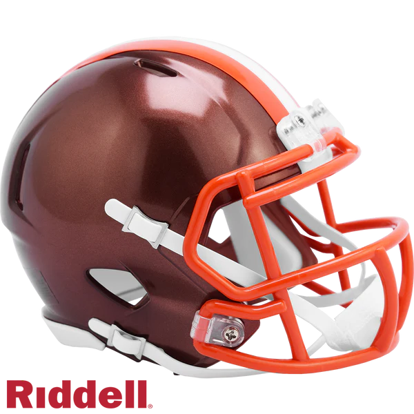 brown riddell football helmet Cleveland Browns Riddell Flash Speed Mini Helmet – Sports Fanz