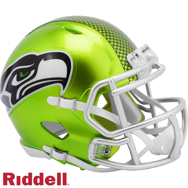 Seattle Seahawks Flash Limited Edition Riddell Speed Mini Helmet