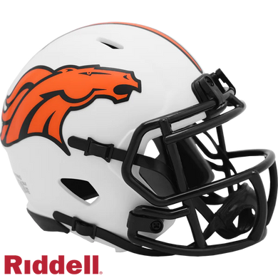Denver Broncos Lunar Eclipse Riddell Speed Mini Helmet