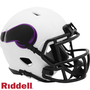 Minnesota Vikings Lunar Eclipse Riddell Speed Mini Helmet