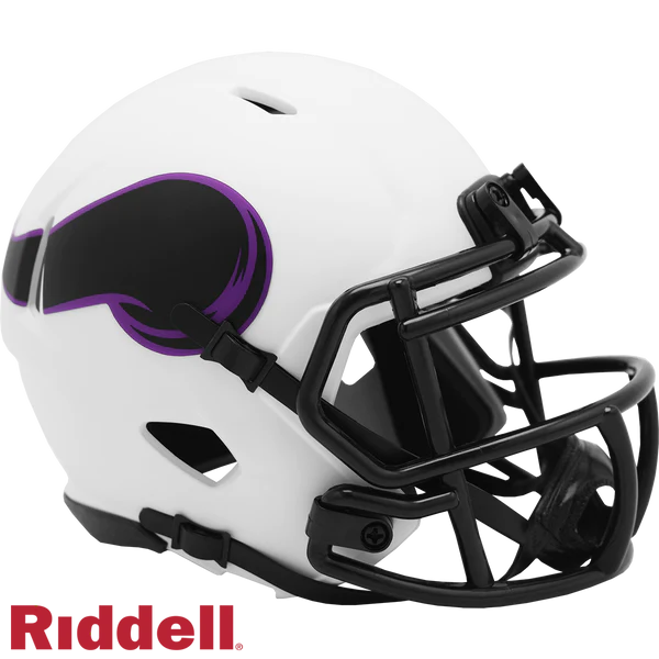 Minnesota Vikings Lunar Eclipse Riddell Speed Mini Helmet