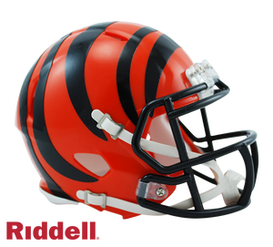 Cincinnati Bengals Current Style Riddell Speed Mini Helmet