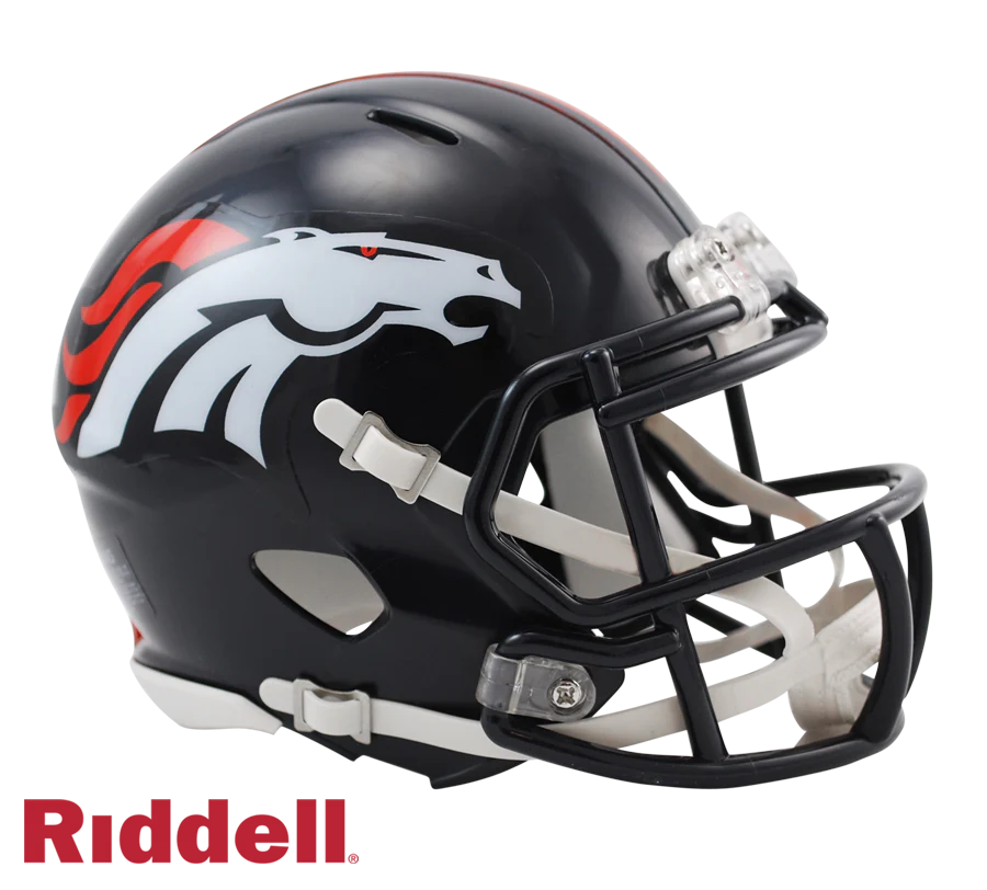 Denver Broncos Current Style Riddell Speed Mini Helmet