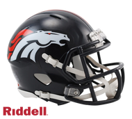 Denver Broncos Current Style Riddell Speed Mini Helmet