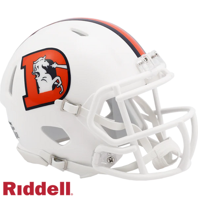Denver Broncos 2023 On Field Alternate Speed Mini Helmet