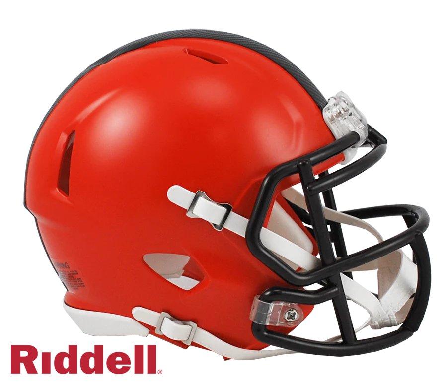 cb browns football helmet Cleveland Browns Riddell Speed Mini Helmet