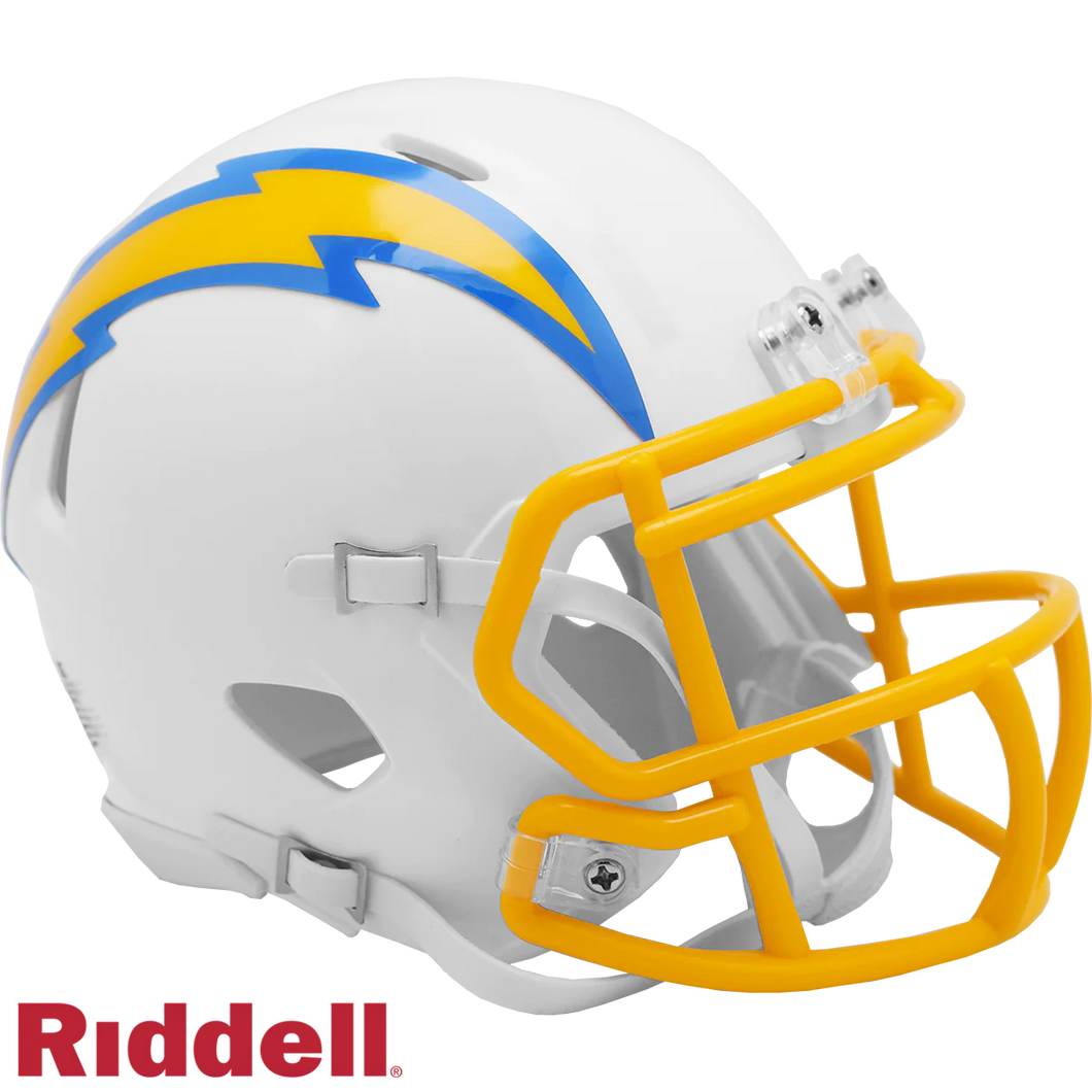 Los Angeles Chargers Current Style Riddell Speed Mini Helmet