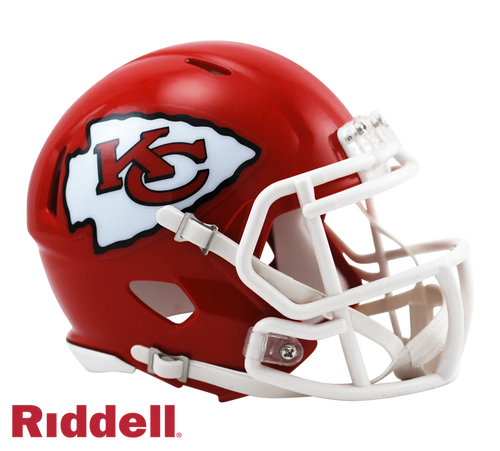 Kansas City Chiefs Current Style Riddell Speed Mini Helmet