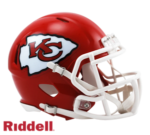 Kansas City Chiefs Current Style Riddell Speed Mini Helmet