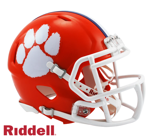 Clemson Tigers Riddell Speed Mini Helmet
