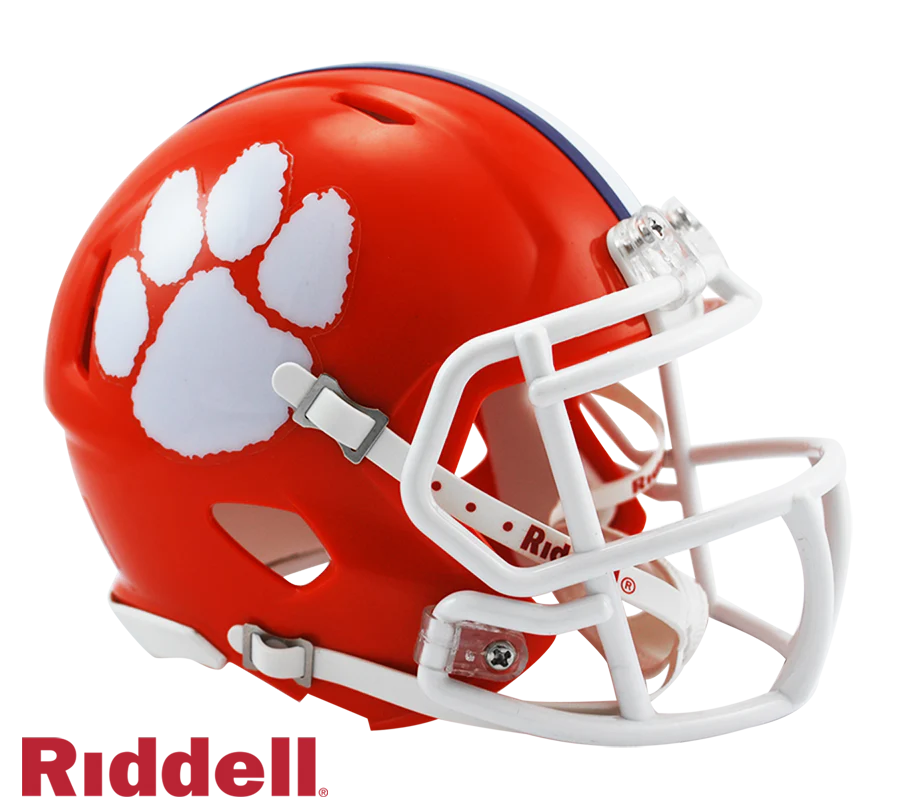Clemson Tigers Riddell Speed Mini Helmet