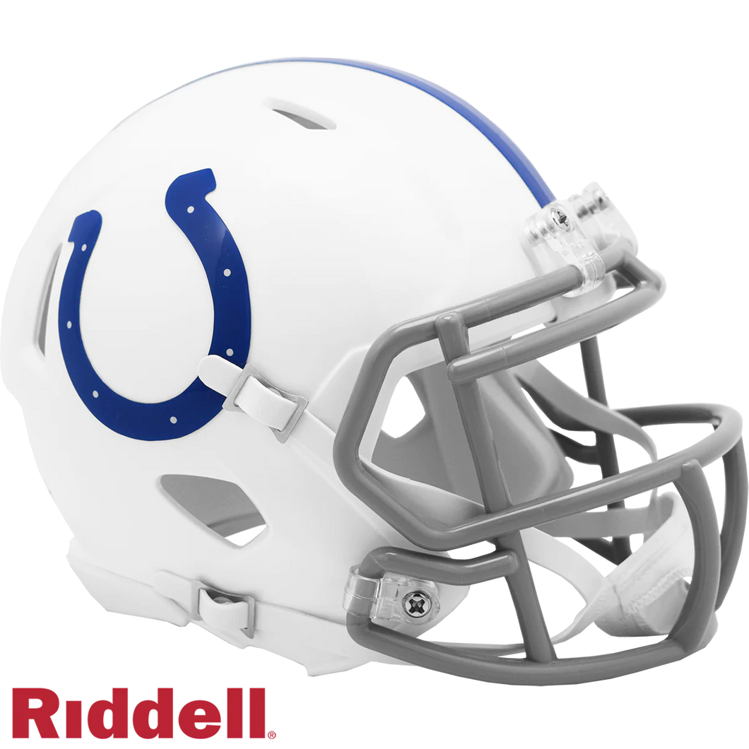 Indianapolis Colts Current Style Riddell Speed Mini Helmet