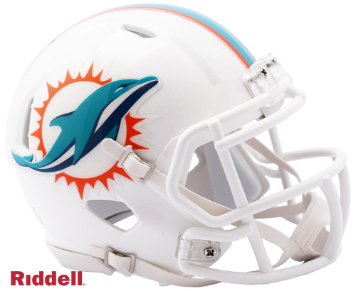 Miami Dolphins Current Style Riddell Speed Mini Helmet