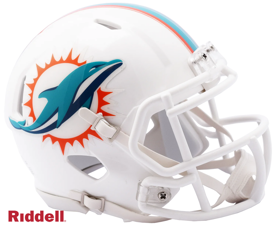 Miami Dolphins Current Style Riddell Speed Mini Helmet